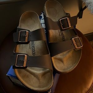 Birkenstock Men's Arizona Soft Footbed Sandals 10